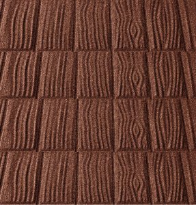 Композитная черепица гонт Metrotile iShake скарлет с посыпкой 1340х430 мм – купить в Москве