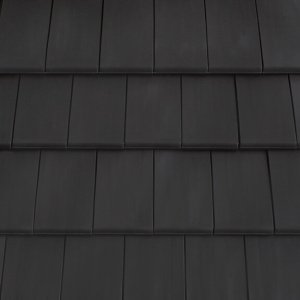 Керамическая черепица рядовая Creaton Visio Nuance schwarz matt ангоб 450х262 мм – купить в Москве