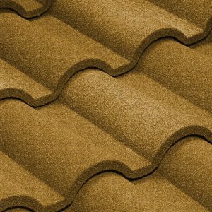 Композитная черепица гонт Metrotile Romana охра с посыпкой 1165х415 мм – купить в Москве
