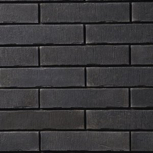 Искусственный камень плоский Petra Клинкерный кирпич 14П6 черный – купить в Москве