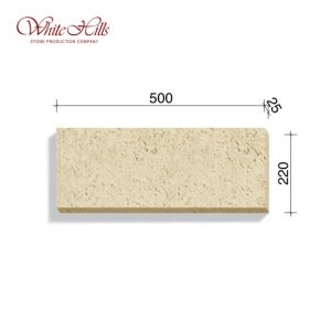 Декоративный элемент White Hills "Тиволи" откос №1, цвет: белый, размер: 500х200х20мм, арт.745-01 – купить в Москве