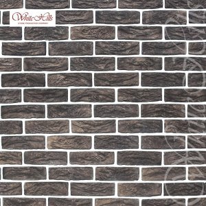 Искусственный камень плоский White Hills Линц Брик 367-80 черный – купить в Москве