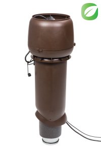 Вентилятор Vilpe с принудительным вентилированием с шумопоглотителем ECo190Р/125/700 коричневый RR32 – купить в Москве