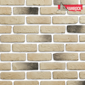 Искусственный камень угловой Kamrock Античный кирпич 33042 бежевый – купить в Москве