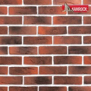 Искусственный камень ложковый Kamrock Старый кирпич 32010 красный – купить в Москве