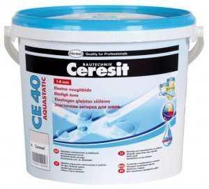 Затирка для швов Ceresit CE 40 Aquastatic, цвет: графит (ведро: 2кг) – купить в Москве