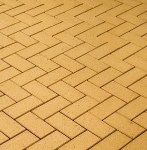 Брусчатка клинкерная Vandersanden Premium Oberlausitz Kamenz yellow полный прокрас 200х100х45 мм – купить в Москве