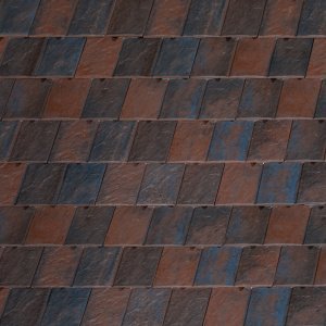 Керамическая черепица рядовая La Escandella Visum 3 russet klinker  ангоб 471х280 мм – купить в Москве