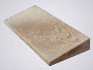 Декоративное изделие из бетона Atlas Stone (Атлас Стоун) цвет: 025, размер: 215x500x50мм, накрывной элемент на забор (односкатный) – купить в Москве