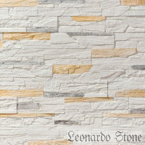 Искусственный камень плоский Leonardo Stone Шамони 088 белый – купить в Москве