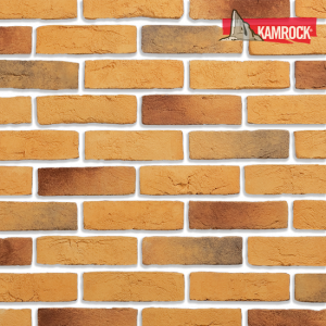 Искусственный камень угловой Kamrock Старый кирпич 32182 оранжевый – купить в Москве