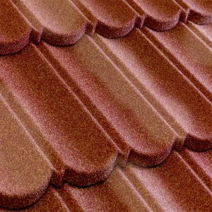 Композитная черепица гонт Metrotile MetroBond терракотово-желтый с посыпкой 1330х410 мм – купить в Москве