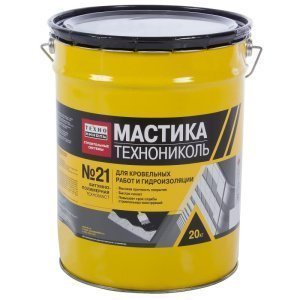 Мастика кровельная Технониколь №21 (Техномаст) (ведро: 20кг) – купить в Москве