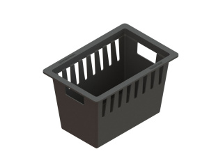 Корзина для дождеприемника Standartpark PolyMax Basic пластик 248х164х150 мм черный 8379-М – купить в Москве