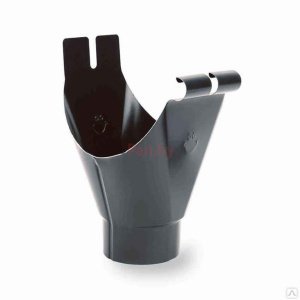 Водосточная система GALECO STAL152 воронка 135/90 мм, сталь, цвет: RAL7016half matt-графит полумат – купить в Москве