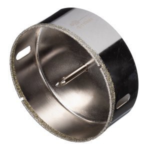 Коронка алмазная по керамике и кафелю с центрирующим сверлом 110мм, TRIO-DIAMOND, арт.400110 – купить в Москве