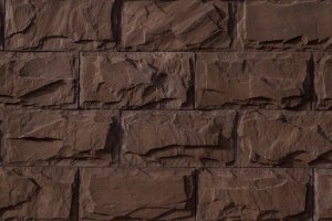 Искусственный камень плоский Eco Stone Бостон 07-31 коричневый – купить в Москве