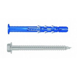 Дюбель рамный с воротником Rawlplug  10х120 R-FF1-N-10К120/DT, покрытие Delta Protekt – купить в Москве