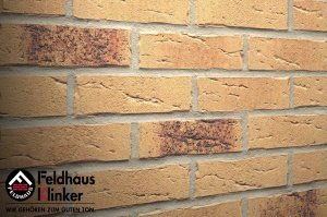 Кирпич клинкерный Feldhaus Klinker Sintra М1000 K688WDF 215х102х65 sabioso рельефный – купить в Москве