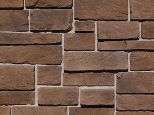 Искусственный камень плоский Atlas Stone Крепостная стена 097 коричневый – купить в Москве