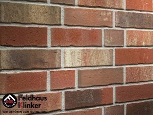 Кирпич клинкерный Feldhaus Klinker Vascu М1000 K750NF 240х115х71 ardor rotado рельефный – купить в Москве