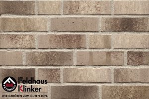 Кирпич клинкерный Feldhaus Klinker Vascu М1000 K773NF 240х115х71 argo antrablanca рельефный – купить в Москве