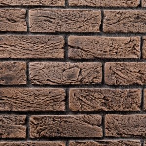 Искусственный камень угловой Petra Клинкерный кирпич 17П4.У коричневый – купить в Москве