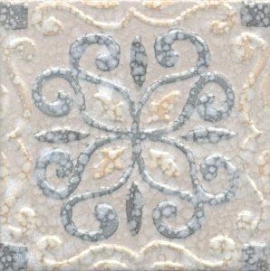 Керамическая плитка Kerama Marazzi Барио орнамент матовая 150х150х6,9мм декор DD/B28/17023 – купить в Москве