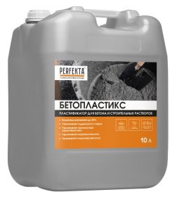 Пластификатор для бетона и строительных растворов Perfekta Бетопластикc, цвет: белый (канистра 10л), арт.8219 – купить в Москве