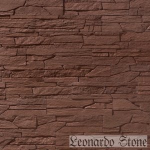 Искусственный камень плоский Leonardo Stone Шамони 709 коричневый – купить в Москве