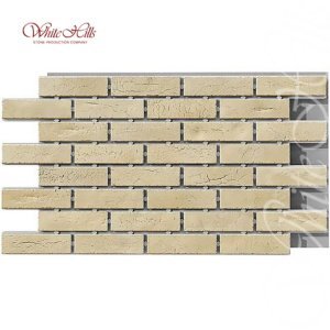 Фасадная термопанель плоская White Hills Терамо брик II 1145х662х72 мм Т360-10 бежевый – купить в Москве