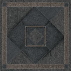 Керамогранит Kerama Marazzi Базальто коричневый матовая 800х800х11мм декор DL841900R/D – купить в Москве