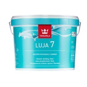 Краска Tikkurila Luja база 1 A (белая, светлые тона) 9л – купить в Москве