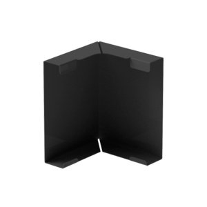 Внешний угол маскирующей планки GALECO STAL2 RAL9005 черный – купить в Москве