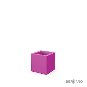 Кашпо Berkano Quarter 25 DB, тип дна: двойное, размер: 25x25x25см, цвет: Royal Purple, арт.220_047_15 – купить в Москве