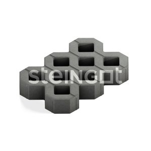 Газонная решетка Steingot Стандарт Экопарковка серый частичный прокрас 600х400х100 мм – купить в Москве