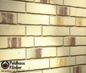 Клинкерная плитка Feldhaus Klinker Bacco R970NF14 crema maron 240х71х14 мм плоский элемент – купить в Москве
