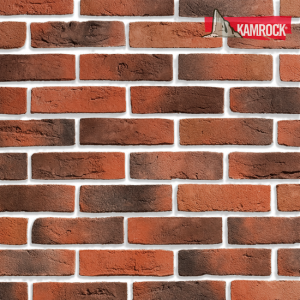 Искусственный камень ложковый Kamrock Старый кирпич 32090 красный – купить в Москве