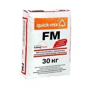 Затирка для швов Quick-mix FM, цвет: светло-бежевый (B) (мешок 30кг), арт.72302 – купить в Москве
