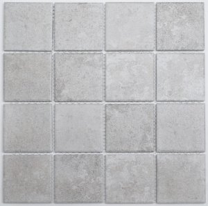 Керамическая мозаика Caramelle Mosaic Porcelain Серый матовая 306х306х5 мм мозаика 14543 – купить в Москве