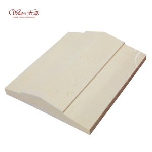 Накрывочная плита White Hills (Вайт Хилс) "Тиволи" двухскатная, размер: 500х460х35-100мм цвет: 906-10 – купить в Москве