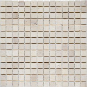 Мозаика из мрамора Caramelle Mosaic Wild Stone Кремовый матовая 305х305х4 мм мозаика 21818 – купить в Москве