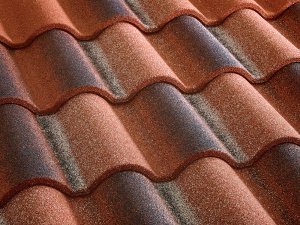 Композитная черепица гонт Metrotile Romana средиземноморская терракота с посыпкой 1165х415 мм – купить в Москве