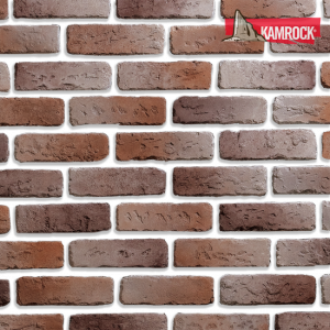 Искусственный камень угловой Kamrock Античный кирпич 33572 коричневый – купить в Москве