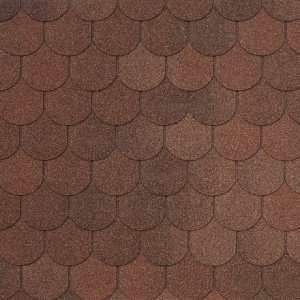 Гибкая битумная черепица гонт Tegola Comfort Assisi terracotta 420 1000х340 мм – купить в Москве