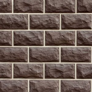 Искусственный камень плоский Atlas Stone Гранит 056/широкий 12,5см коричневый – купить в Москве