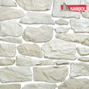 Искусственный камень плоский Kamrock Альпийская деревня 08630 белый – купить в Москве