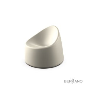 Кресло пластиковое Berkano Smoov, размер: 80x90x75см, цвет: Bone Brown, арт.230_001_12 – купить в Москве