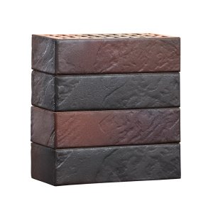 Кирпич облицовочный керамический Volgabrick М200 1 NF 250х120х65 байкал пламя рельефный – купить в Москве