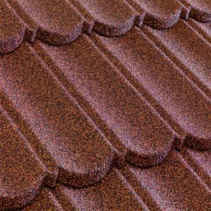 Композитная черепица гонт Metrotile MetroBond бургундия с посыпкой 1330х410 мм – купить в Москве